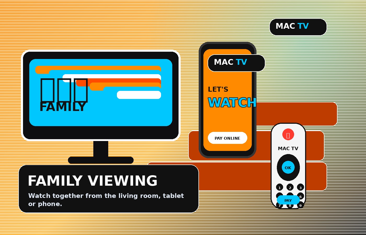 Family viewing visual