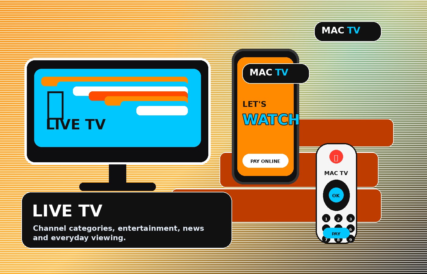 Live TV visual