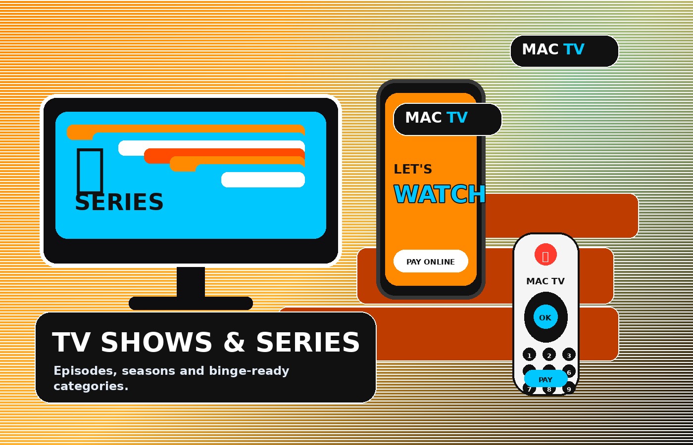 TV shows and series visual