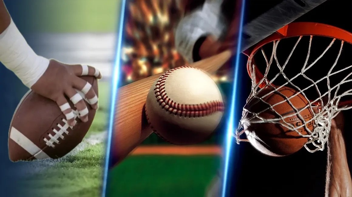 Sports coverage visual