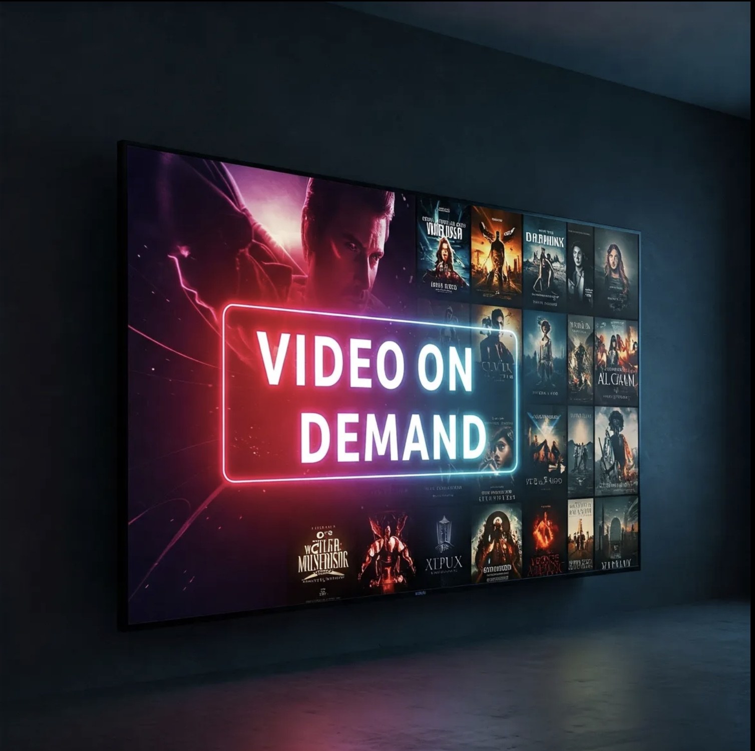 Video on demand visual